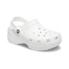 Crocs Женские классические туфли-сабо на платформе белого цвета 206750 100