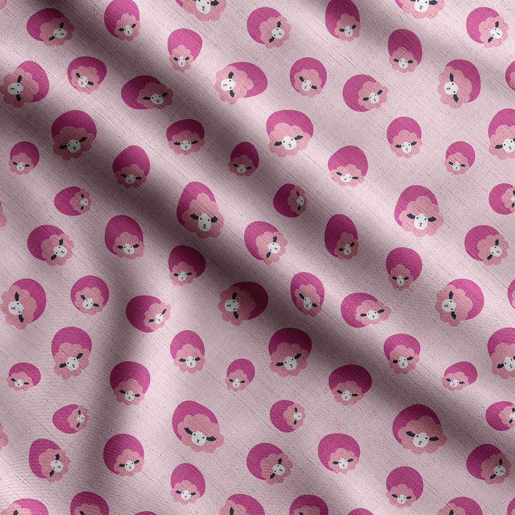 Soimoi Принт ламы альпаки, хлопковый батист, ткань для квилтинга, продаваемая во дворе, ширина 42 дюйма, хлопчатобумажная ткань средней плотности, швейные принадлежности,