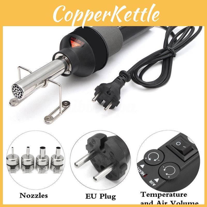 450w Electronic Lcd Heat Hot Air Gun Desoldering Soldering Station Plug Supplies