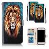 Male Lion Pattern Shockproof Card Slots PU Leather Wallet Case for iPhone,Samsung,Huawei,Xiaomi,Moto,Tecno,Google,Nokia,Oppo,ZTE,Blackview...