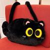 Мягкий плюшевый рюкзак с изображением кота Kawaii Black Cat Plusie Toy Doll Женская модная сумка через плечо Сумки на плечо для детей Школьная сумка для детей Подарок