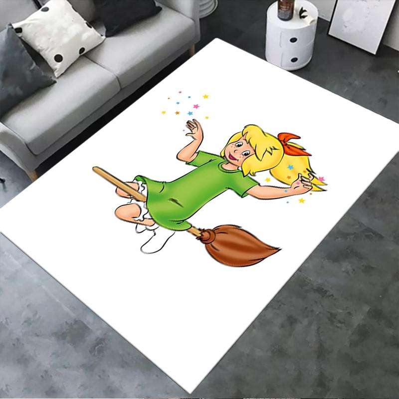 2026 NEW Bibi Blocksberg Carpet Rug for Living Room Bedroom Home Sofa Decoration,Kids play Non-slip Floor Mat