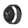 For Google Pixel Watch 3 41mm/Watch 2/Pixel Watch Stainless Steel Wristband Metal Buckle Clasp 3 Beads Watch Strap Bracelet