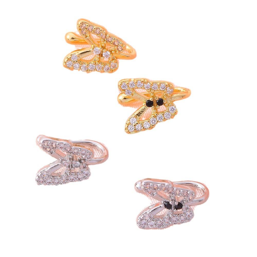 Симпатичный инфицированный пирсинг носа с бриллиантами, прозрачное кольцо-гвоздик для пирсинга ноздри для женщин и парней