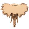 Naturecraft Resin Driftwood Collection Large Elephant Head Wall Art