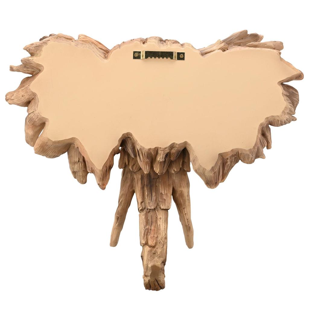 Naturecraft Resin Driftwood Collection Large Elephant Head Wall Art