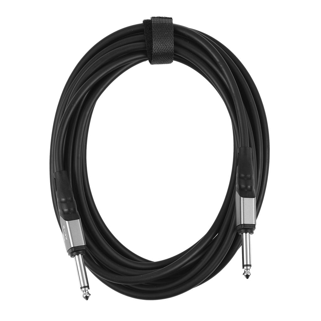 Соединительный кабель для гитары DK, 6,0 метров, 20 футов, инструментальный кабель, аудиокабель с шумоподавлением, 6,35 мм, штекер