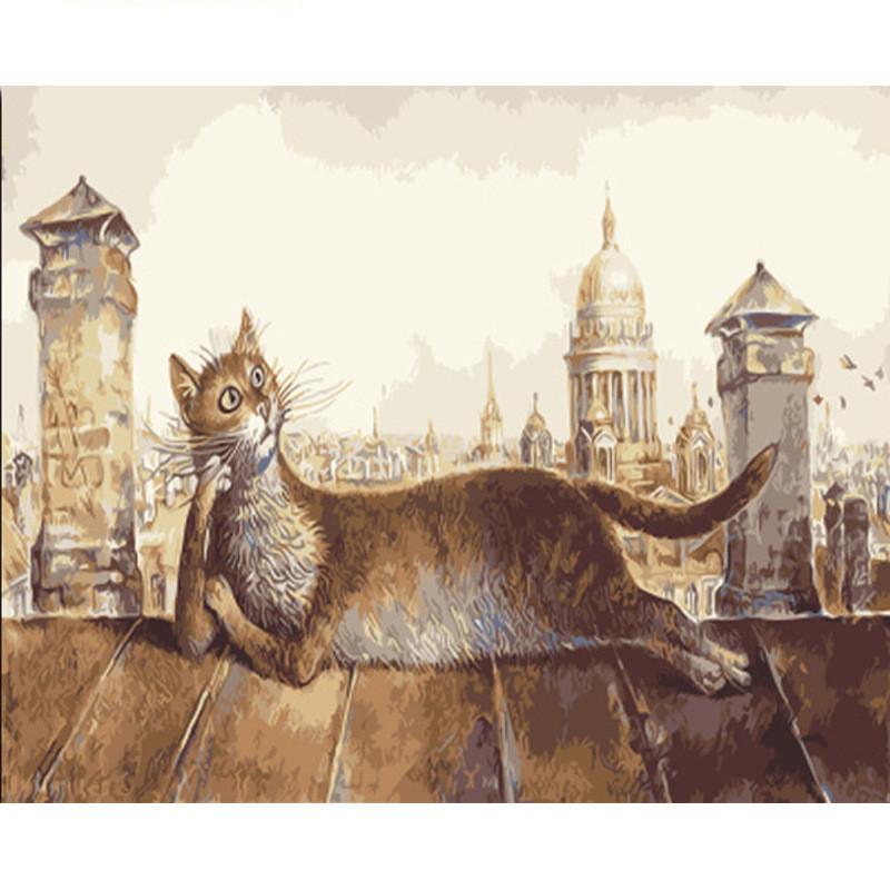 Набор для рисования маслом своими руками с геометрическим искусством для любителей домашнего декора