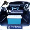 Cargo Straps For Car Trunk – Self-Retracting Tie-Down Straps – 2-Point Ratchet Tie-Down Straps With Hooks – Heavy-Duty Car Straps For Cargo