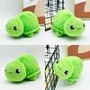 Vedal Vtuber Green Turtle Character Plush Toy Short Pile Fabric Kids Room Decor