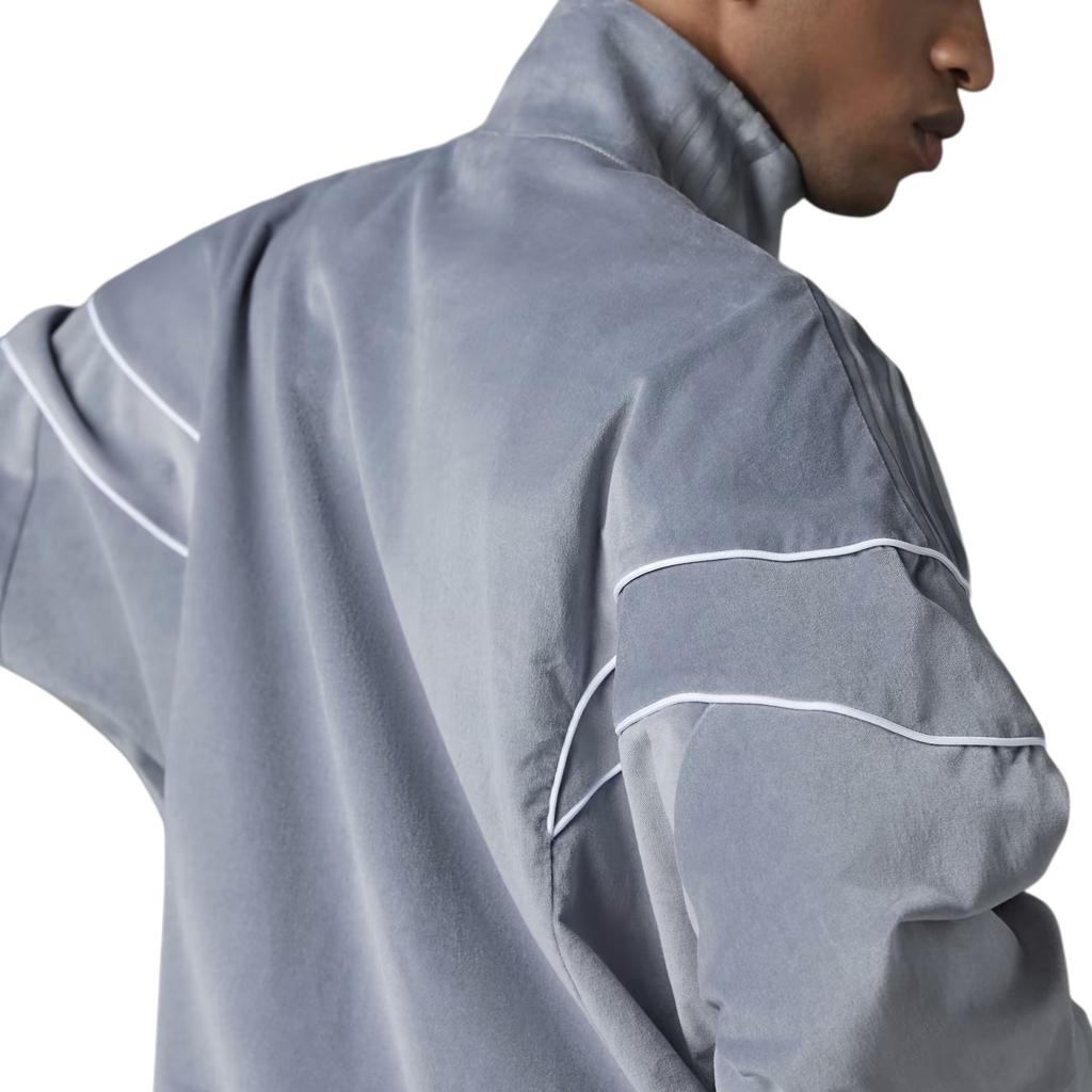 Adidas Originals Jackets Men's Gray Stand Collar Moderate Other HM2336