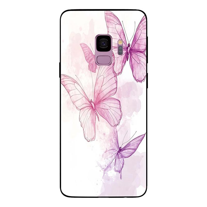 Чехол для Samsung Galaxy S9 Plus SM-G965F G965 S9Plus Мраморный Рисунок Мягкий Матовый Силиконовый Задний Чехол для Samsung S9 S9+ Полный Чехол