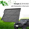 Cargo Liner Fit for JEEP Wrangler JL 4-Door 2018-2022 Year, with Subwoofer In the Trunk, Car Rear Boot Floor Mat Trunk Tray