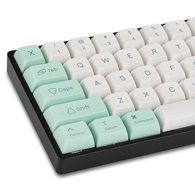 Колпачки клавиш XDA Profile PBT на 137 клавиш, индивидуальные игровые колпачки клавиш, сублимированная клавиатура с переключателем Cherry Gateron MX, механическая клавиатура для раскладок ANSI US и ISO UK 60%,