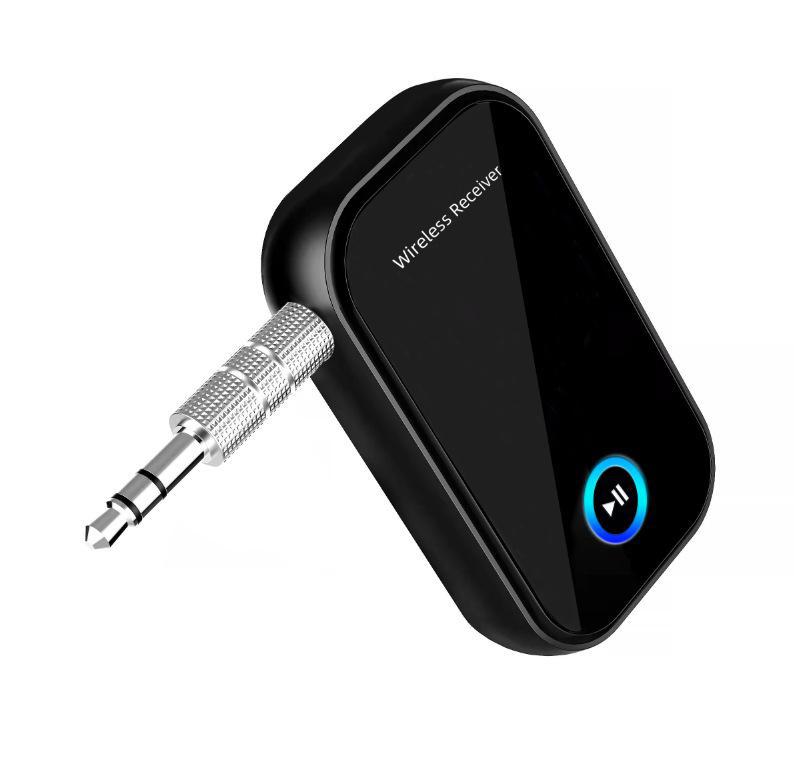 Car Bluetooth 5.0 Audio Receiver: 3.5mm AUX Adapter for Calls