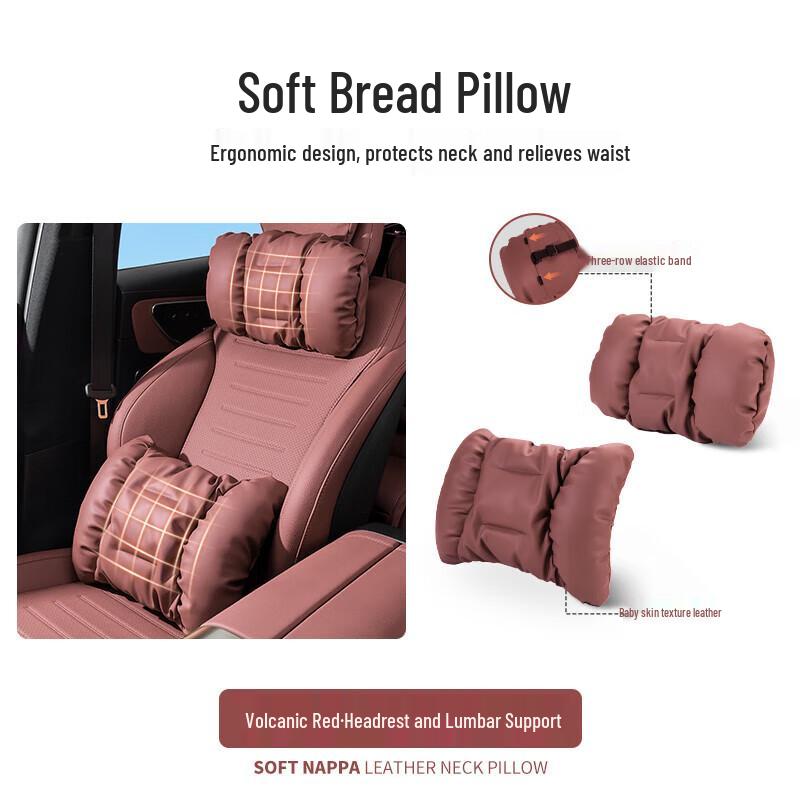 Maybach Car Headrest Neck Support Pillow for Mercedes, Li Xiang, AITO, BMW Interior