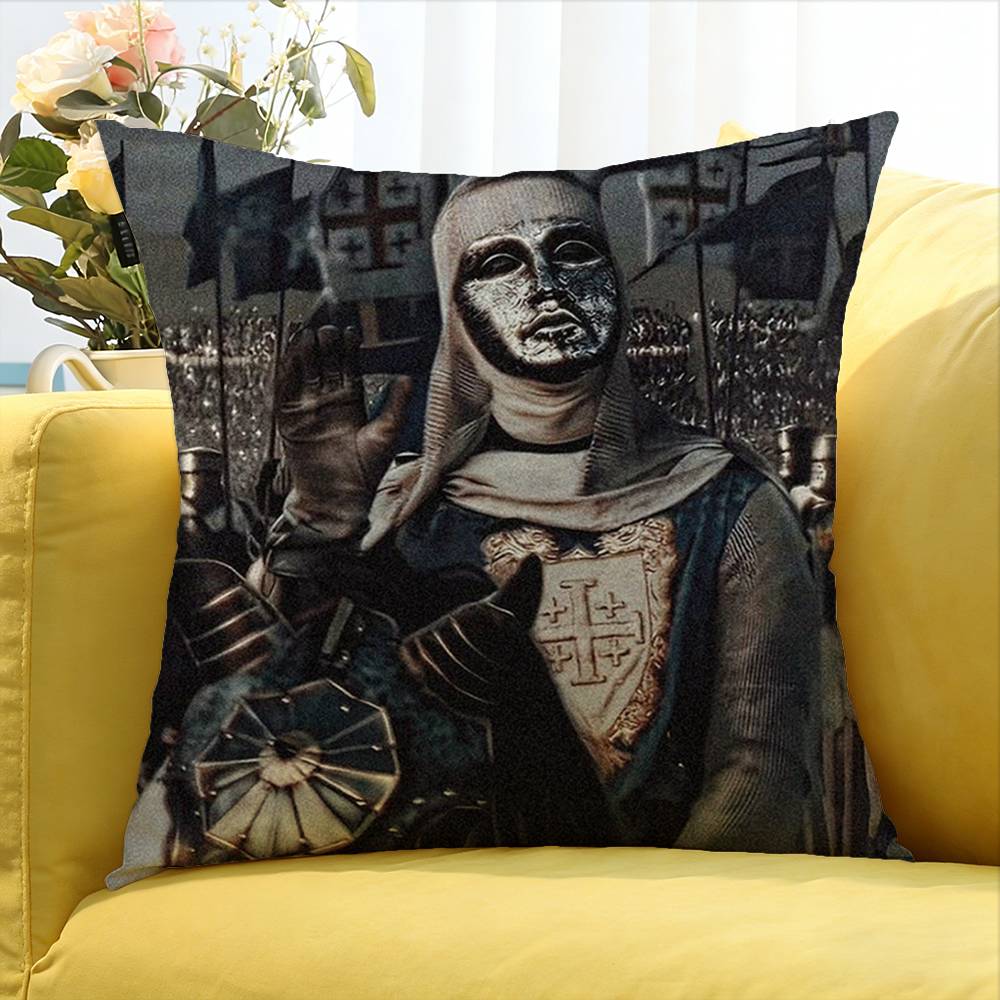 Baldwin Iv King Of Jerusalem Various Sizes Square Pillow Case For Car Home Bedchamber Decor