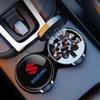 Portable Auto LED Ashtray With Blue Light Car Styling Smokeless Ash Tray For Suzuki JIMNY grand vitara sx4 swift Alto