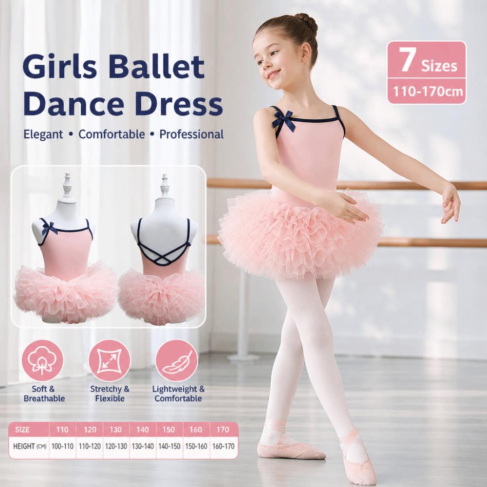 Camisole Gymnastics Tutu Skirts Butterfly Bow Ballet Leotard Examination