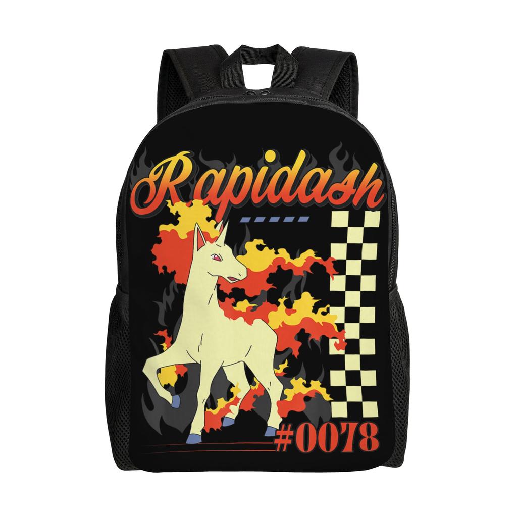 Рюкзаки Pokemon Пикачу Трескается Шутка День Смеха Daypack mochila Campus Ретро Моющийся Rucksack