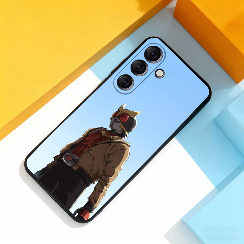 Masked R-Rider Kamen Rider Phone Case For Samsung Galaxy A 73,72,51,53,52,71,22,5G,Note,J7,8,9 Soft Black Cover