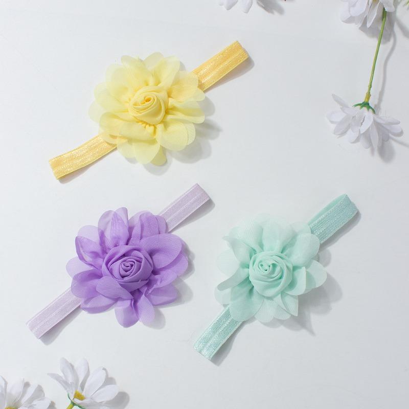 New Children's Chiffon Flower Headband, Baby Jewelry, Baby Jewelry, Children's Headband 11 Colors