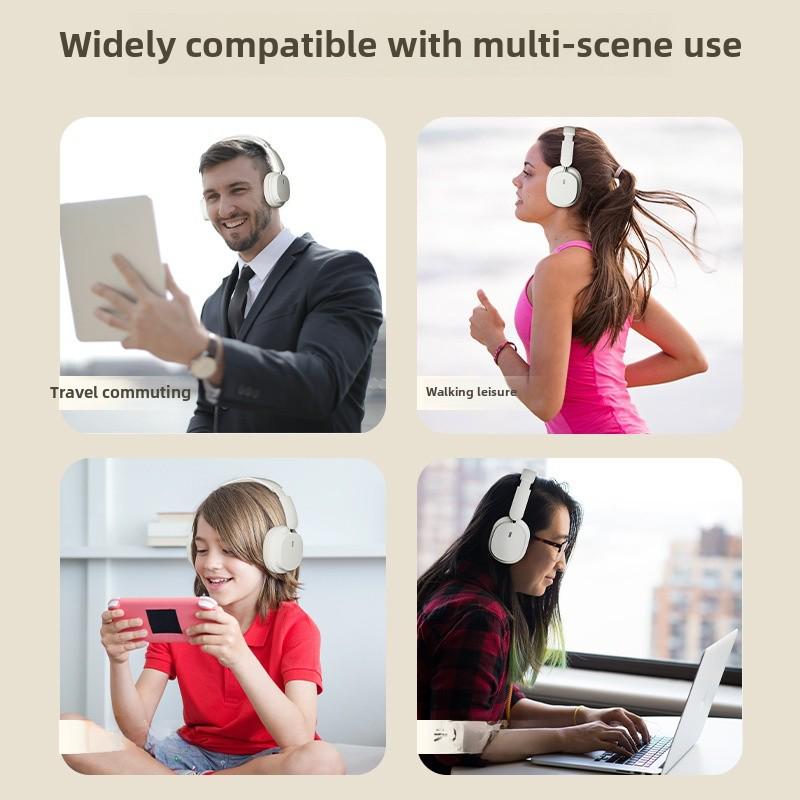 Беспроводная игровая гарнитура Bluetooth с шумоподавлением SY-T2 — стильная, портативная, звук HIFI
