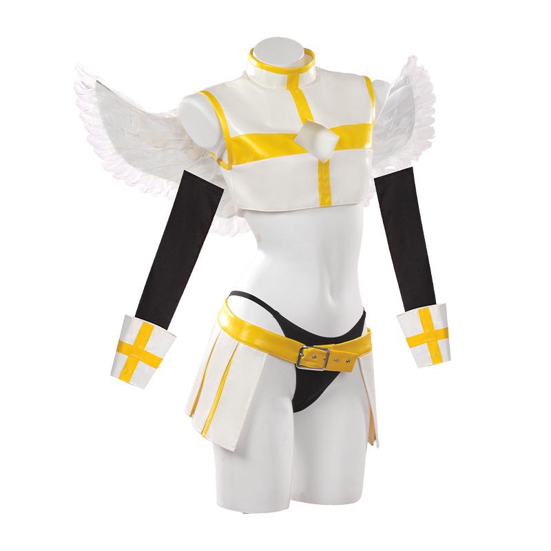 2.5D Искушение Тачибана Мика Косплей Костюм с Крыльями
