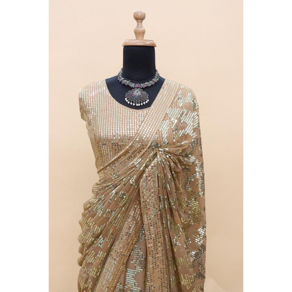 Стильная коктейльная и праздничная одежда сари для женщин, блузка (Необходимо сшить по размеру и посадке)