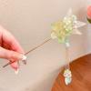 Ancient Style Antique Fringe Hairpin Classic Pendant Hair Stick Peach Blossom Hairpin  Girls