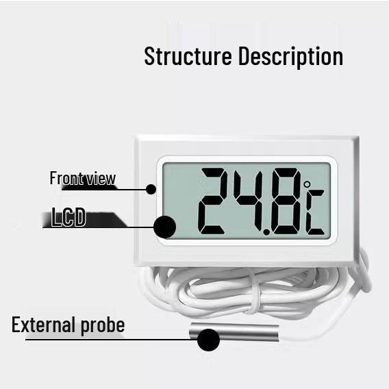 Newcomer Special: High Precision Digital Thermometer with Probe for Fish Tanks