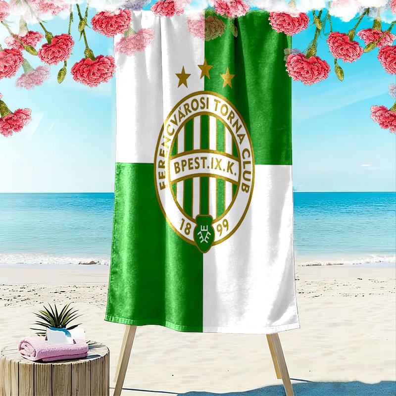 FTC Print Beach Towel, Large Soft Quick Dry Towel for Beach Camping Swimming