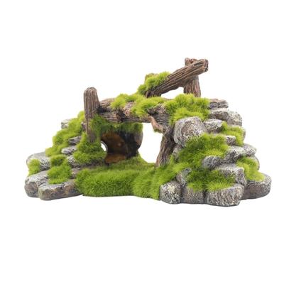 Archnote Аквариум Рыба Аквариум Объект Фигурка Мох Коряга Камень Укрытие Медака Золотая рыбка Креветка Макет Украшение