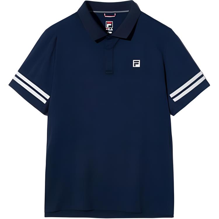 FILA Polo Shirt Men's Marine Blue FS2TSH2302M-DNA