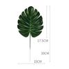2Pcs Artificial Tropical Monstera Leaves Wedding Party Home Table Decoration