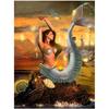 Full 5D Diy Diamond Painting Ancient Mermaid Embroidery Cross Stitch Home Decor Handmade Gift