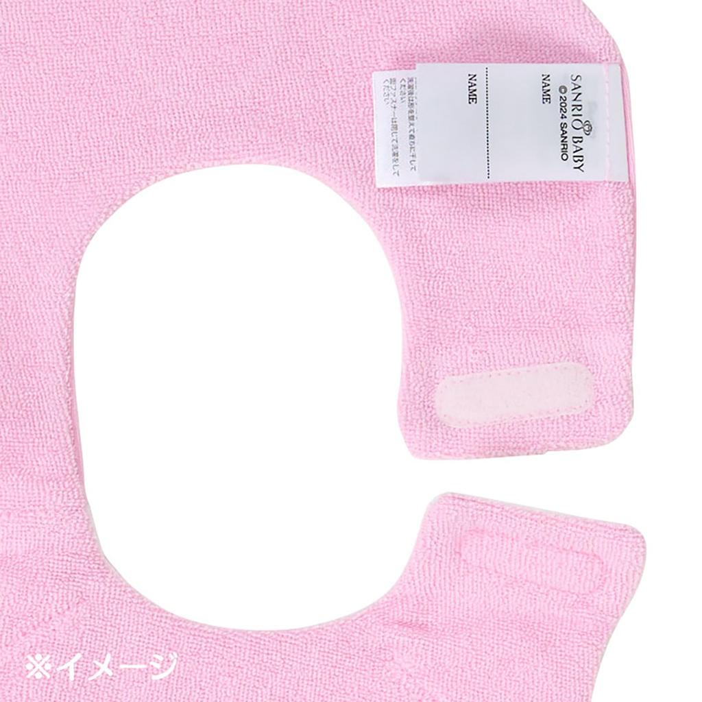 Baby Character Shape Bib Pompompurin Baby Meal Apron Gift Cotton Soft Organic Cotton Cute Baby Gift 019241 [Sanrio] 100%