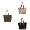 Large Capacity Canvas Tote Bag Women Fashion Commuter Shopping Handbag Mommy Bag Cross-border