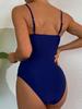 Женский купальник цельный модный купальник 2025 новый сексуальный слинг спинка монокини боди летняя пляжная одежда купальный костюм женский