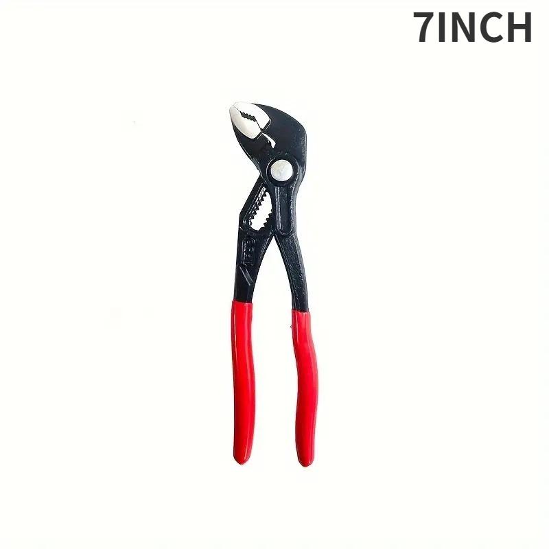Универсальный гаечный ключ с большим отверстием 7 дюймов/10 дюймов/12 дюймов, многофункциональный регулируемый быстроразъемный зажим для водопроводных труб, плоскогубцы, бытовые ручные инструменты