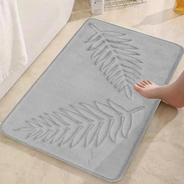 1 шт. коврик для ванной комнаты с сильным водопоглощением, нескользящий коврик для ванной, подходящий для гостиной, спальни, кухни, входа