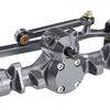 Aluminum Planet Axles Lsokinetic 3-Section CVD Brass Steering Knuckles Max.52° for 1/24 Axial SCX24 C10 JLU Gladiator Bronco