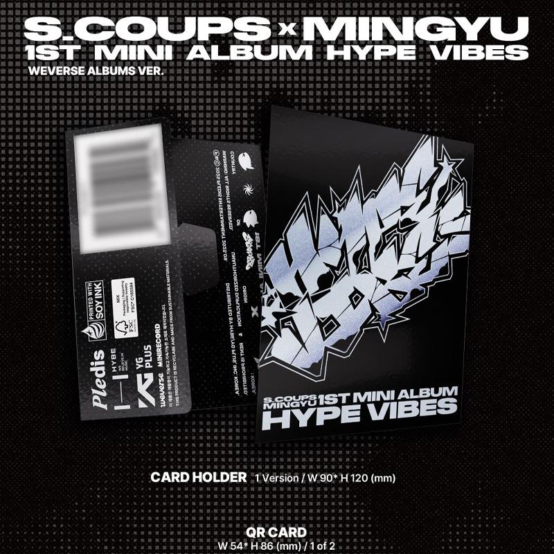 S.COUPS X MINGYU (СЕМНАДЦАТЬ) – 1-й мини-альбом [HYPE VIBES] Weverse Albums Ver.