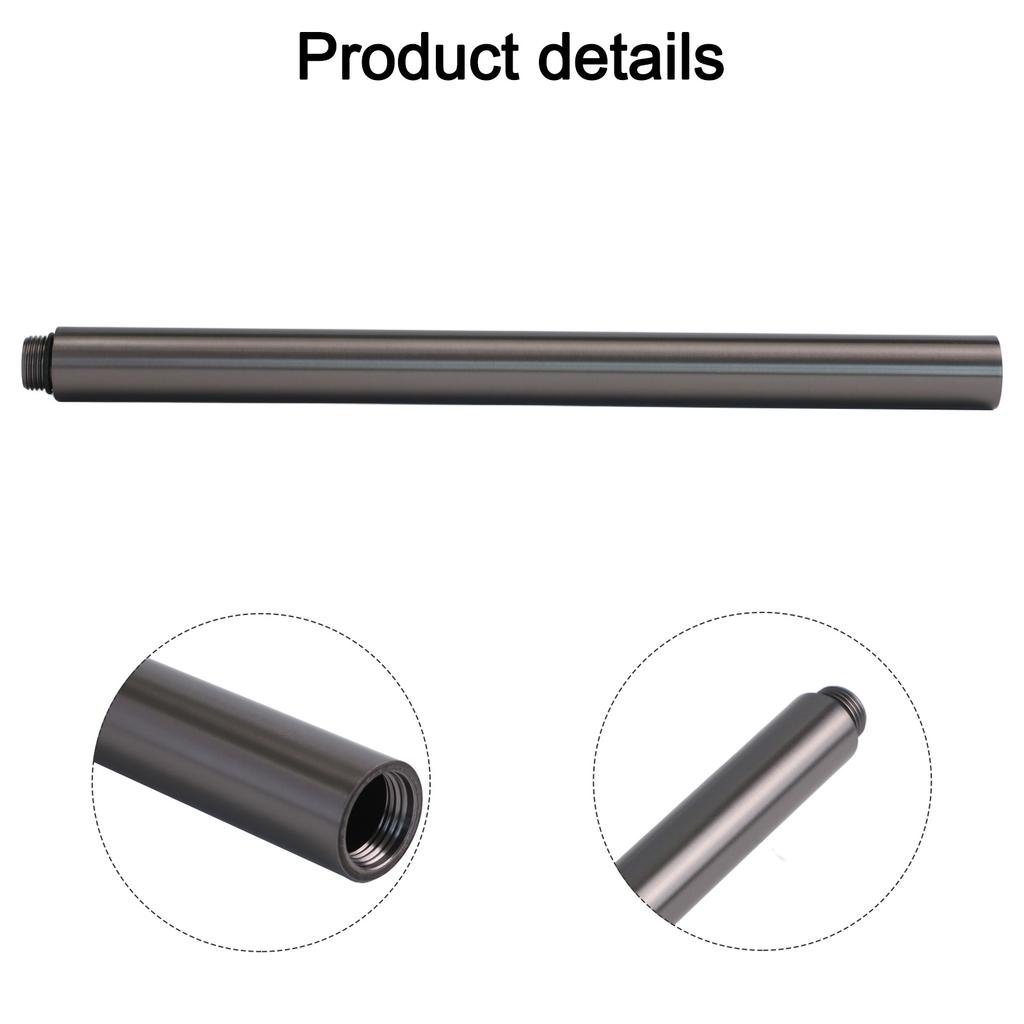 1Pcs 30 Cm Shower Extender Bathtub Shower System Round Extension Bar Shower Set Bathroom Faucet Accessories