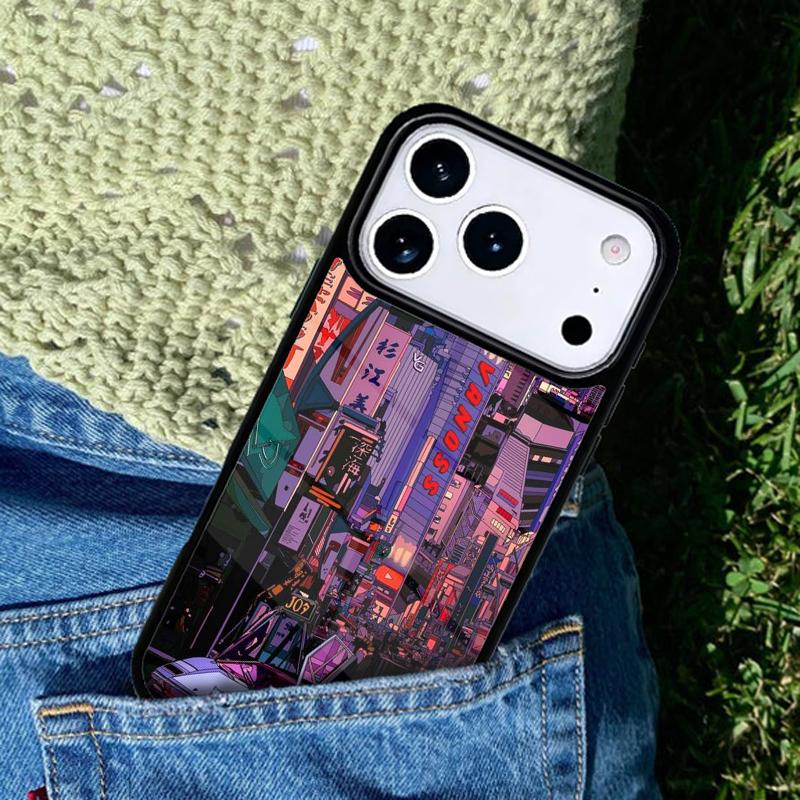 Арт Пиксель Эстетичный Чехол для Телефона для IPhone 11 12 13 14 15 16e 17 Pro Max Чехол для IPhone 17 Air