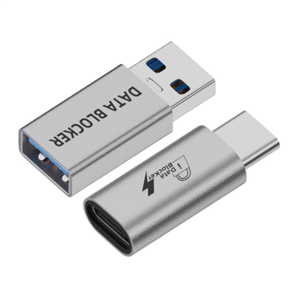 USB-блокиратор данных, адаптер безопасности, защита от «juice jacking», Type-C, защитный чехол для ноутбука, мобильного телефона, ПК, безопасность зарядки