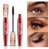 Waterproof Mascara Makeup, Thick Curled Lengthening No Smudge Mascara
