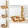 Elegant Autumn Small Peony Ivy Leaf Vine Fake Plant Garland For Home Dcor