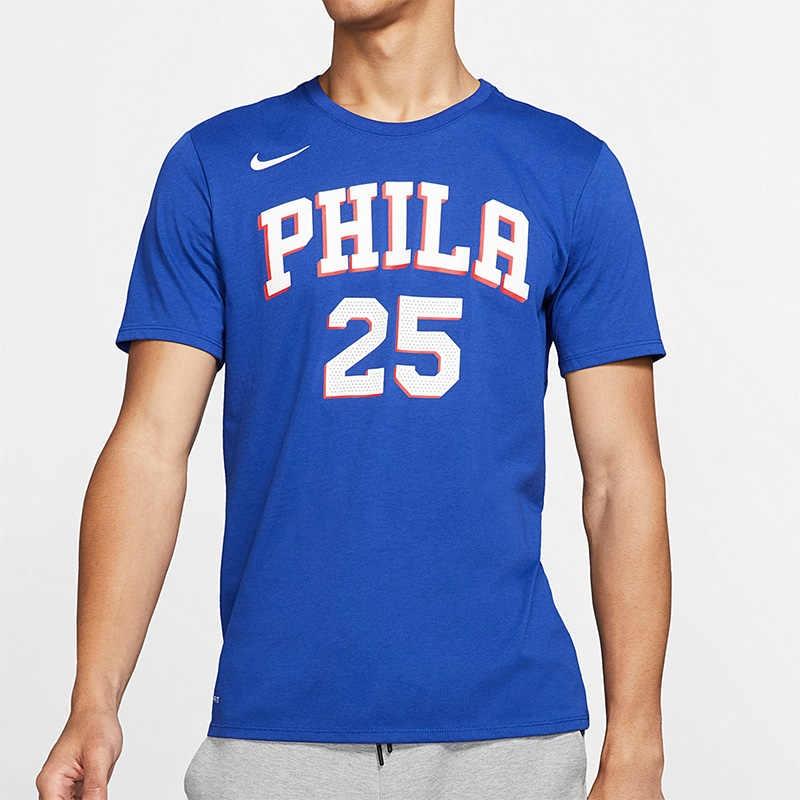Nike NBA Embiid Jersey 76 Team limited Joel Embiid A Great Deep Blue Dark blue Men's 870801-498