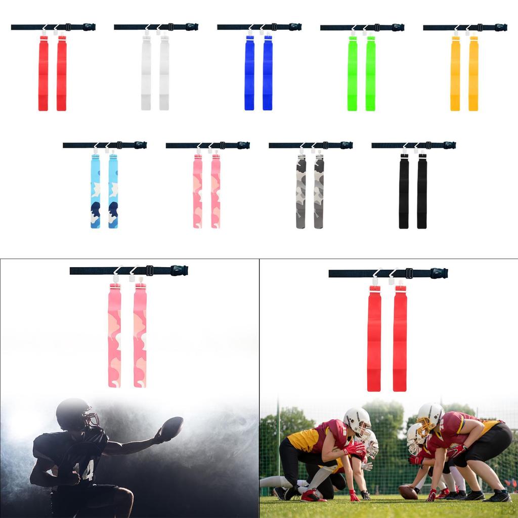 Flag Football Belt for Rugby Tag Training Gear All Ages